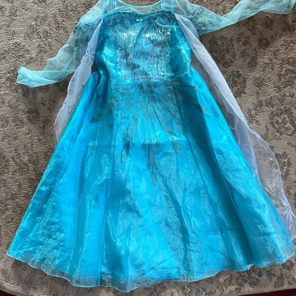 Kids Blue Princess Costume